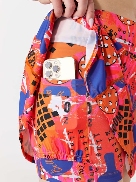 Pickleball Bella Womens A-Line Skirt - Graffiti 3