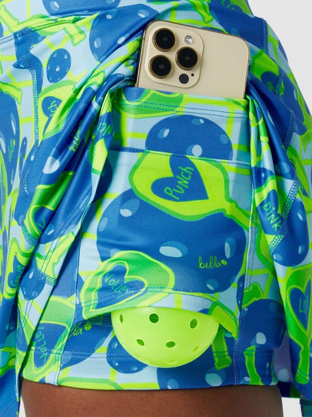 Pickleball Bella Womens A-Line Skirt - Networth
