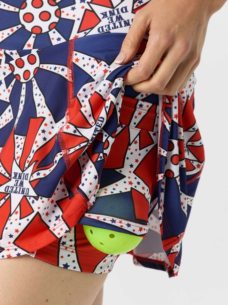 Pickleball Bella Womens A-Line Skirt - United