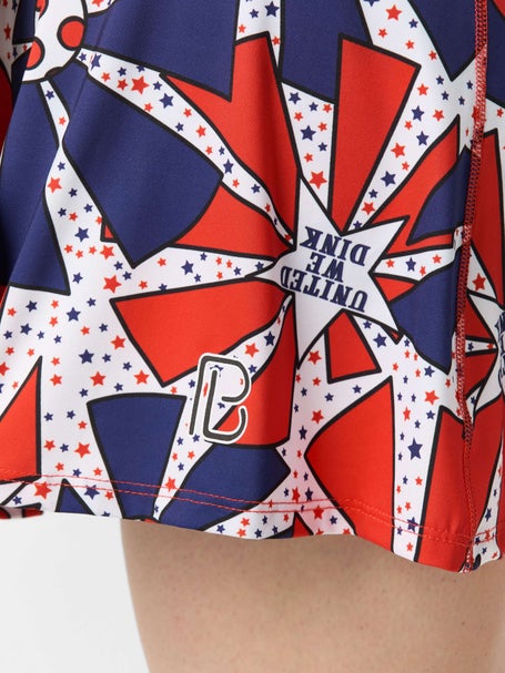 Pickleball Bella Womens A-Line Skirt - United