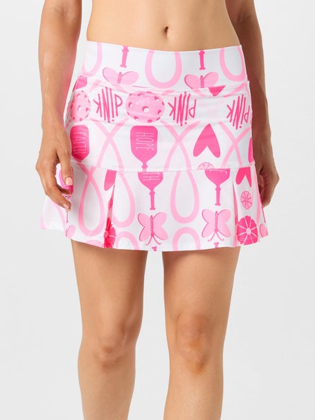 Pickleball Bella Womens Drop Pleat Skirt - Hope