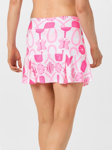 Pickleball Bella Womens Drop Pleat Skirt - Hope