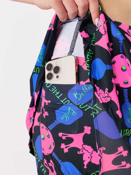 Pickleball Bella Womens Drop Pleat Skirt - Pickles