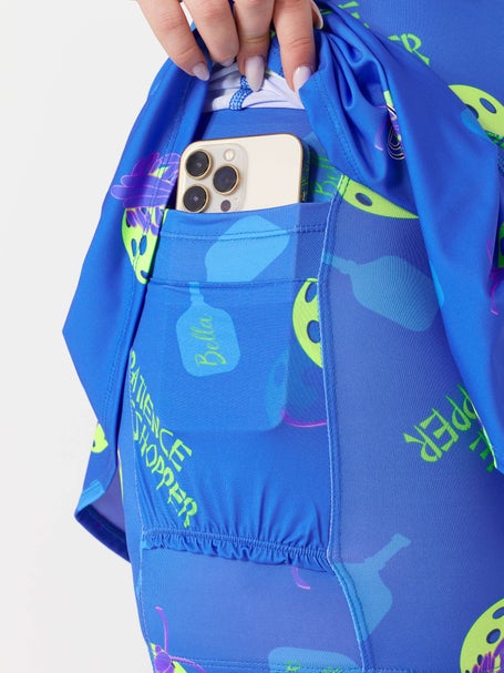 Pickleball Bella Womens Drop Pleat Skirt - Patience