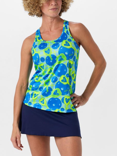 Pickleball Bella Womens Racerback Tank - Networth