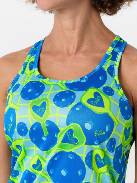 Pickleball Bella Womens Racerback Tank - Networth