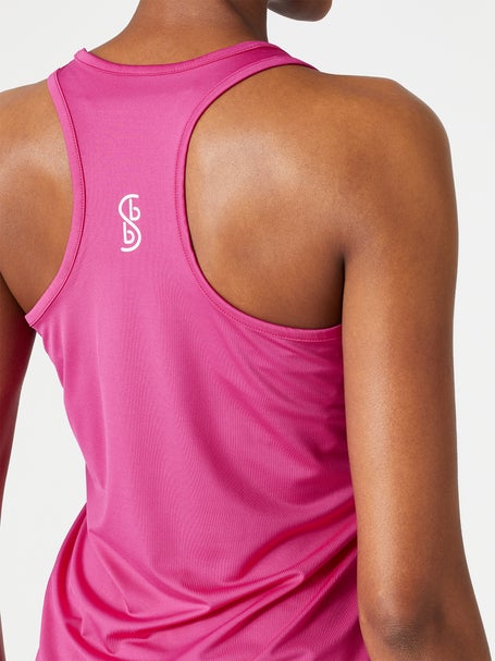 Pickleball Bella Womens Racerback Tank - Pink