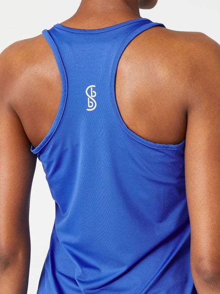 Pickleball Bella Womens Racerback Tank - Royal