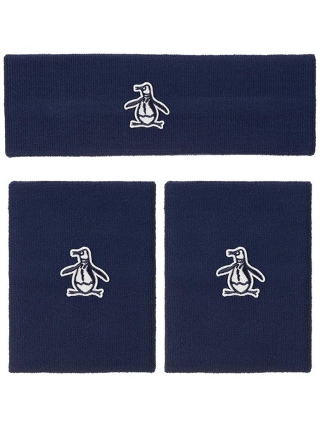 Penguin Head and Wristband Set - Navy