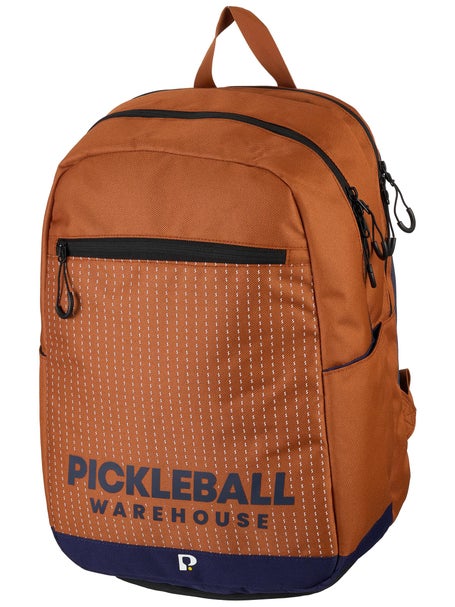 Pickleball Warehouse Backpack Bag Brown