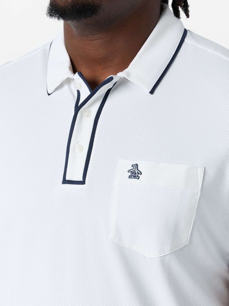 Penguin Mens Core Earl Polo - White