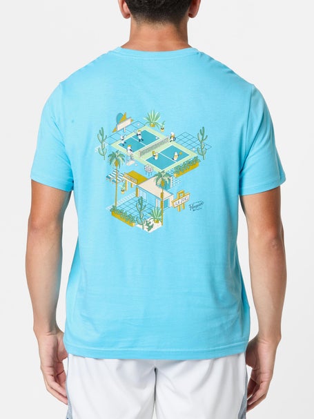 Penguin Mens Fall Paddle Double Graphic T-Shirt