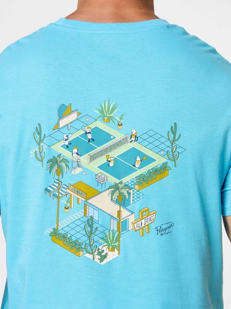 Penguin Mens Fall Paddle Double Graphic T-Shirt