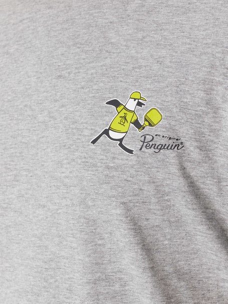 Penguin Mens Paddle Graphic T-Shirt - Grey