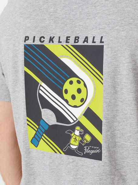 Penguin Mens Paddle Graphic T-Shirt - Grey