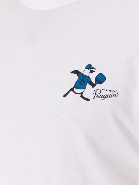 Penguin Mens Paddle Graphic T-Shirt - White