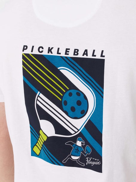 Penguin Mens Paddle Graphic T-Shirt - White