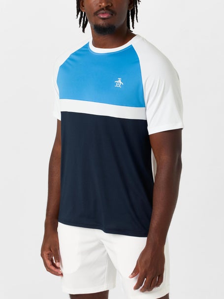 Penguin Mens Spring Raglan Block Top