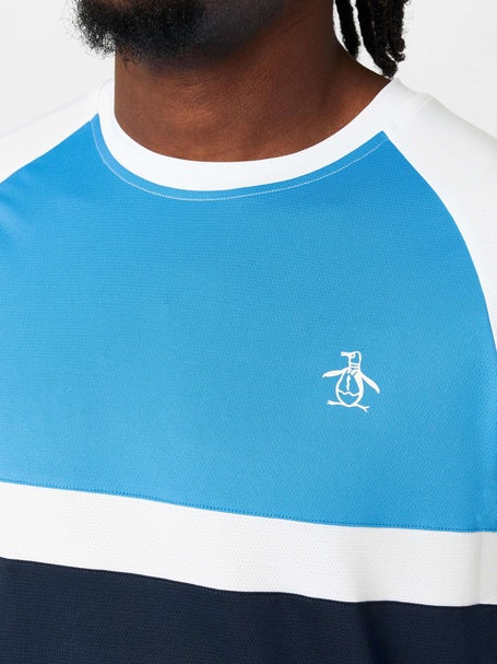 Penguin Mens Spring Raglan Block Top