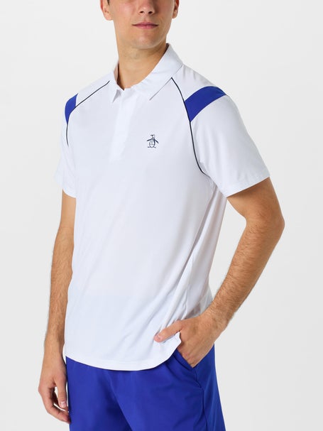 Penguin Mens Summer Raglan Stripe Polo