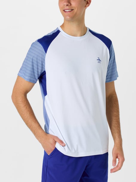 Penguin Mens Summer Retro Tech Block Top 