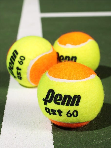Penn Quick Start Tennis 60 Orange Felt Ball 3 Pack