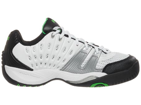 Prince T22 White/Black/Green\Mens Shoes