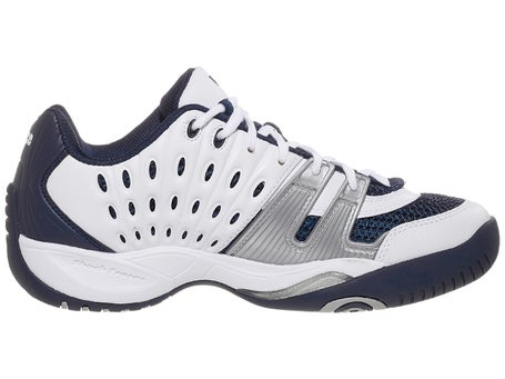 Prince T22 White/Navy/Silver\Mens Shoes