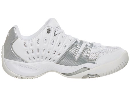Prince T22 White/Silver\Womens Shoes