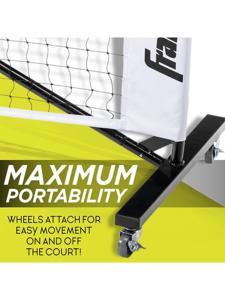 Franklin Pickleball Tournament Net w/ Wheels