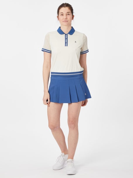 Penguin Womens Core Pleat Skirt - Blue