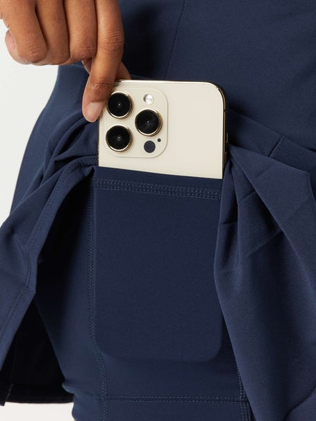 Penguin Womens Core Pleat Skirt - Navy