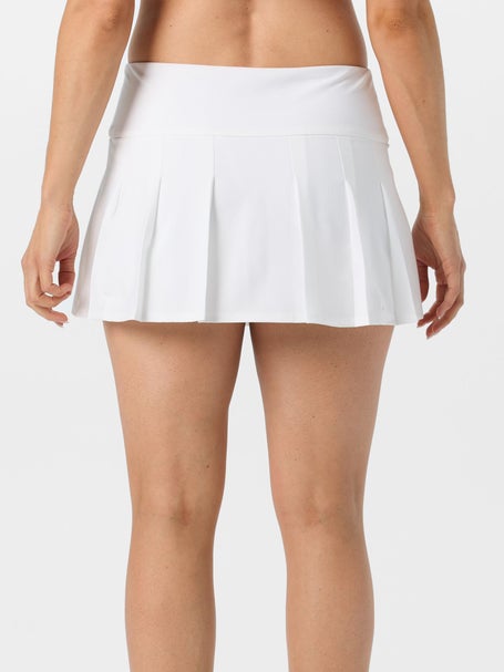 Penguin Womens Core Pleat Skirt - White