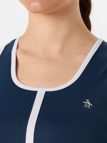 Penguin Womens Core Tennis Dress - Navy