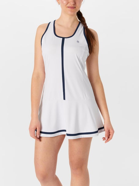 Penguin Womens Core Tennis Dress - White