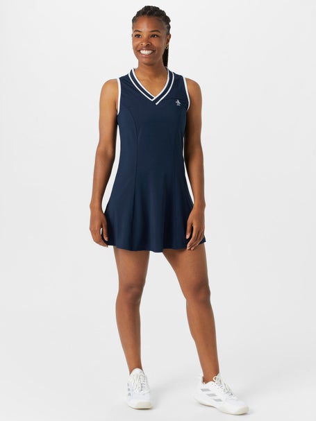 Penguin Womens Core V-Neck Tennis Dress