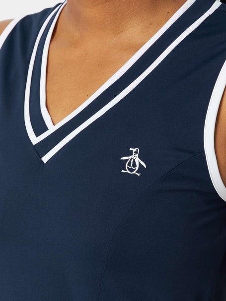 Penguin Womens Core V-Neck Tennis Dress