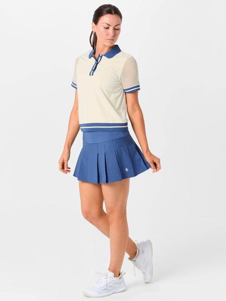 Penguin Womens Fall Mesh Sleeve Polo