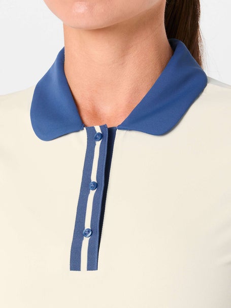 Penguin Womens Fall Mesh Sleeve Polo