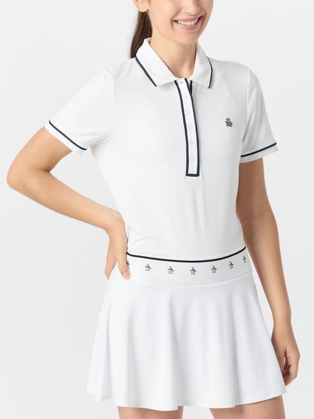 Penguin Womens Core Veronica Polo - White