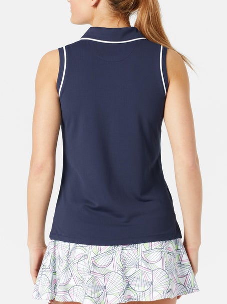 Penguin Womens Core Sleeveless Veronica Polo