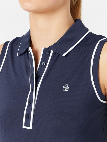 Penguin Womens Core Sleeveless Veronica Polo