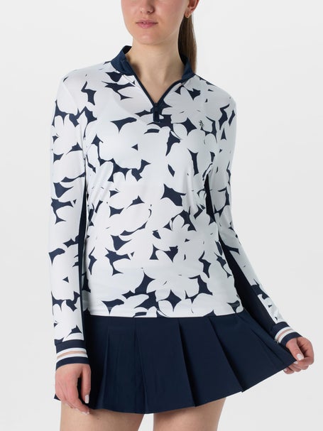 Penguin Womens Summer Riviera Floral Quarter Zip