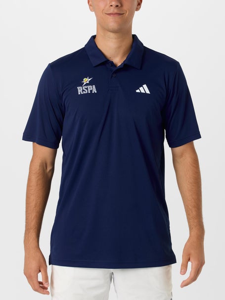 RSPA adidas Mens Core Club 3-Stripe Polo