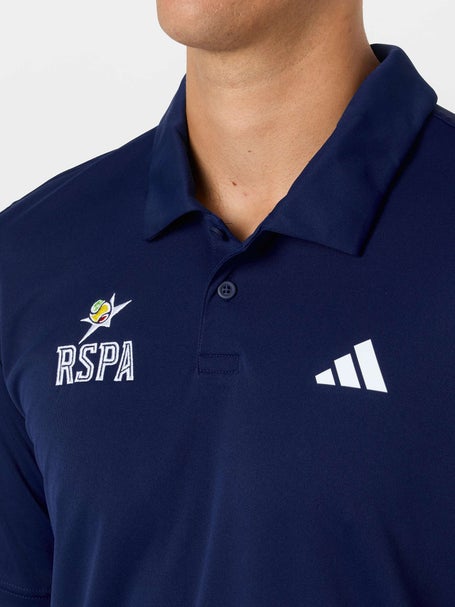 RSPA adidas Mens Core Club 3-Stripe Polo