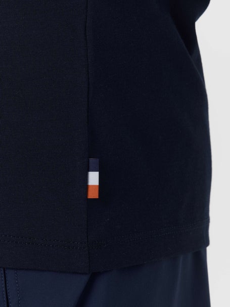 Roland Garros Mens Big Logo Flock T-Shirt