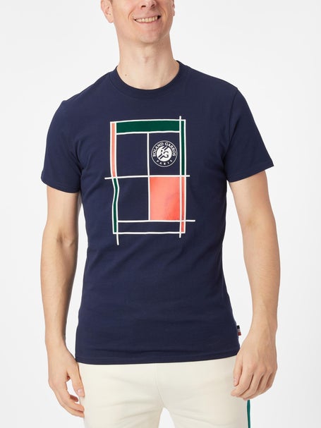 Roland Garros Mens Court T-Shirt