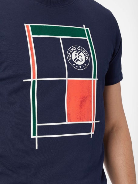 Roland Garros Mens Court T-Shirt