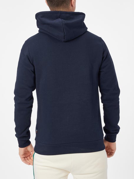 Roland Garros Mens Text Hoodie