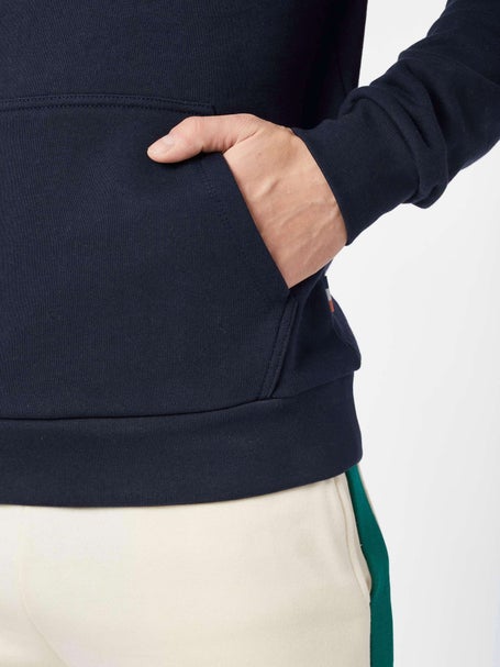 Roland Garros Mens Text Hoodie